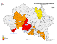 Carte des restrictions